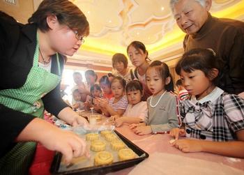 Tibetan Zanba moon cakes 