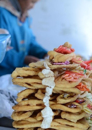 “Kasai" -Fried Tibetan doughnuts