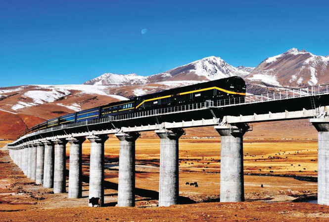 Spectacular Scenery of the Qinghai Tibet Railway to Lhasa - Explore Tibet